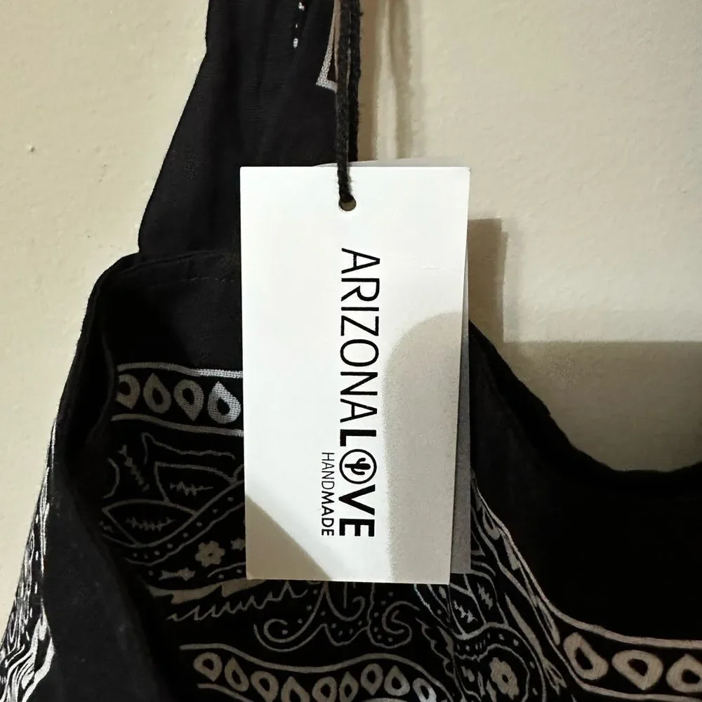 NWT Arizona Love Women's Bandana Cotton Tote Bag